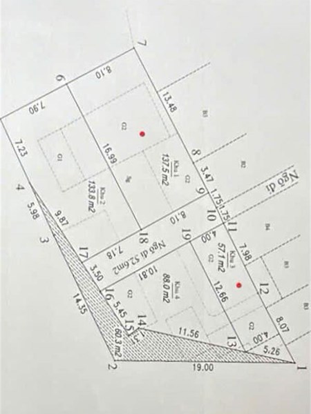 Bán 57m2 đất Đức Diễn ngõ 3.5m cách đường oto đỗ tránh 1 nhà xây ccmn đỉnh 